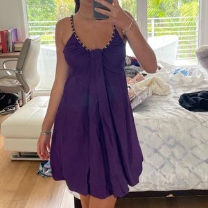Vintage Steve Madden Purple Chain Dress. Bought in boutique